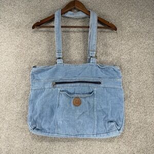 Y2K Denim Jean Purse Tote Bag Shane Collection *Flaws*